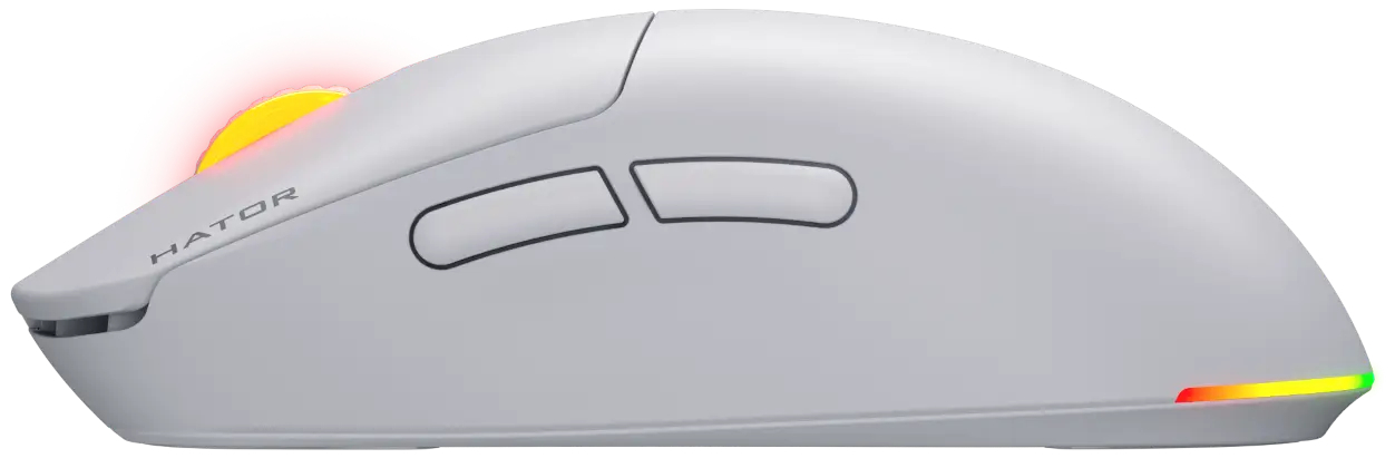 Игровая мышь Hator Quasar 3 Wireless White (HTM731) фото3