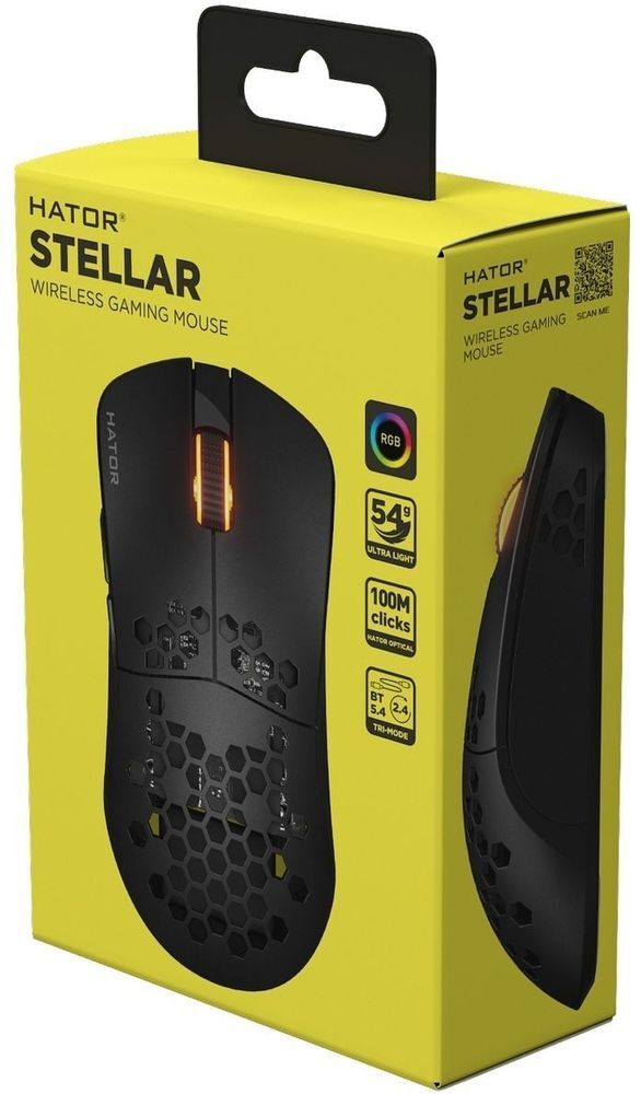 Игровая мышь Hator Stellar Wireless Black (HTM650) фото7