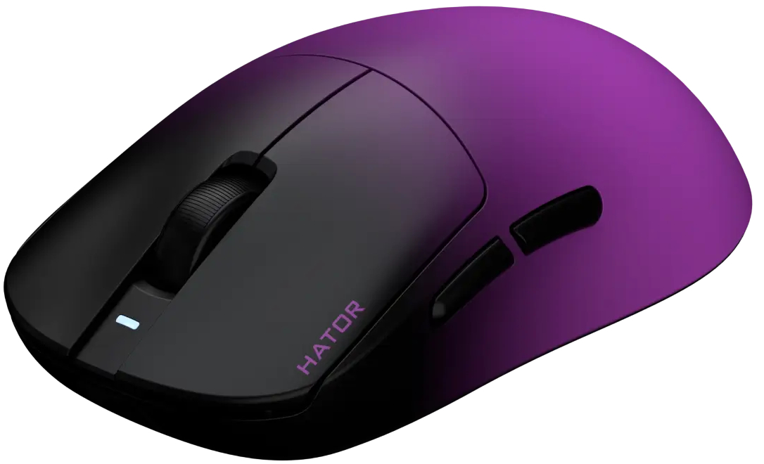 Игровая мышь Hator Quasar 3 Ultima 8K Wireless Black/Violet (HTM760) фото2
