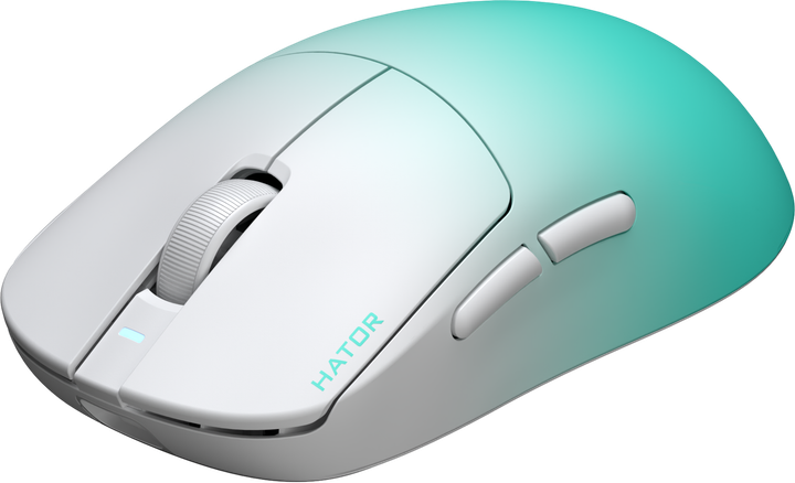 Игровая мышь Hator Quasar 3 Ultima 8K Wireless White/Mint (HTM761) фото2