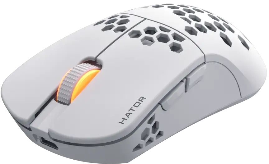 Игровая мышь Hator Stellar Wireless White (HTM651) фото2