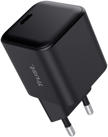 Зарядний пристрій мережевий Trust Maxo 65Вт, GaN, USB-C, PD/PPS, чорний (26046_TRUST) фото3