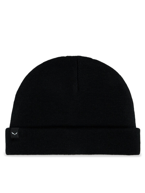 Шапка Salewa Puez AM Beanie 28773-0910 чорна фото2