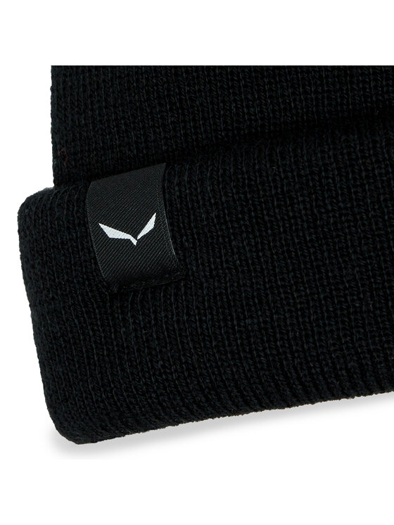 Шапка Salewa Puez AM Beanie 28773-0910 чорна фото3
