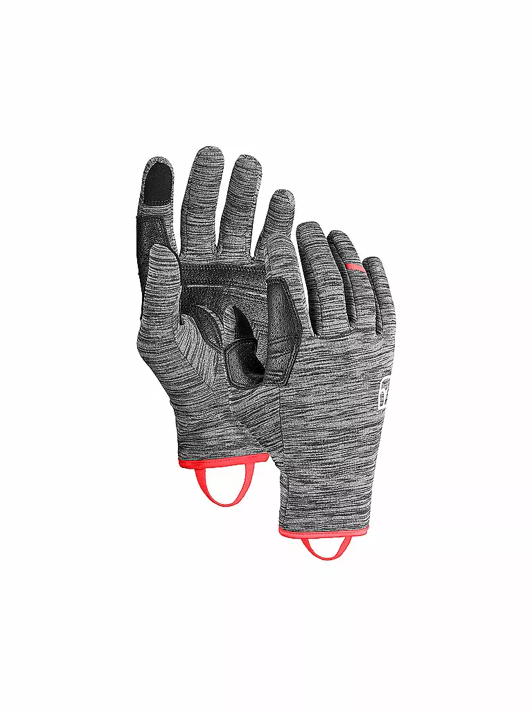 Рукавиці жіночі Ortovox Fleece Light Glove L сірі фото2