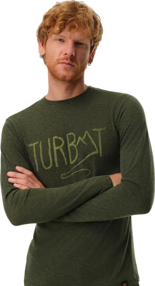 Лонгслив мужской Turbat Magic Logo LS 2XL зеленый фото3
