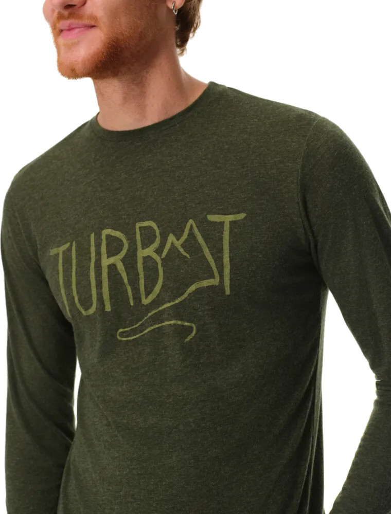 Лонгслив мужской Turbat Magic Logo LS 2XL зеленый фото4