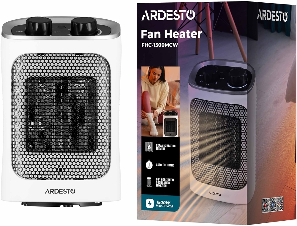 Тепловентилятор ARDESTO FHC-1500MCW фото7