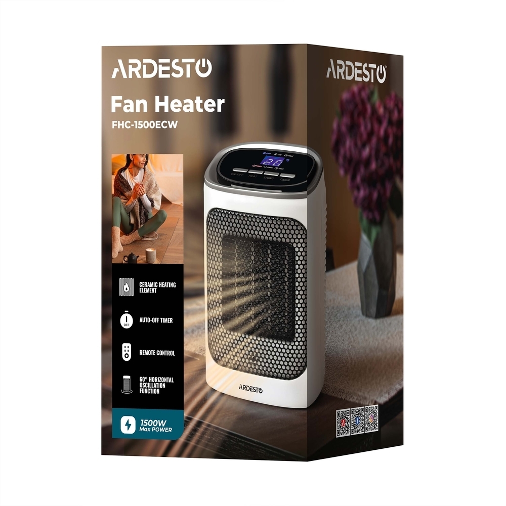 Тепловентилятор ARDESTO FHC-1500ECW фото10