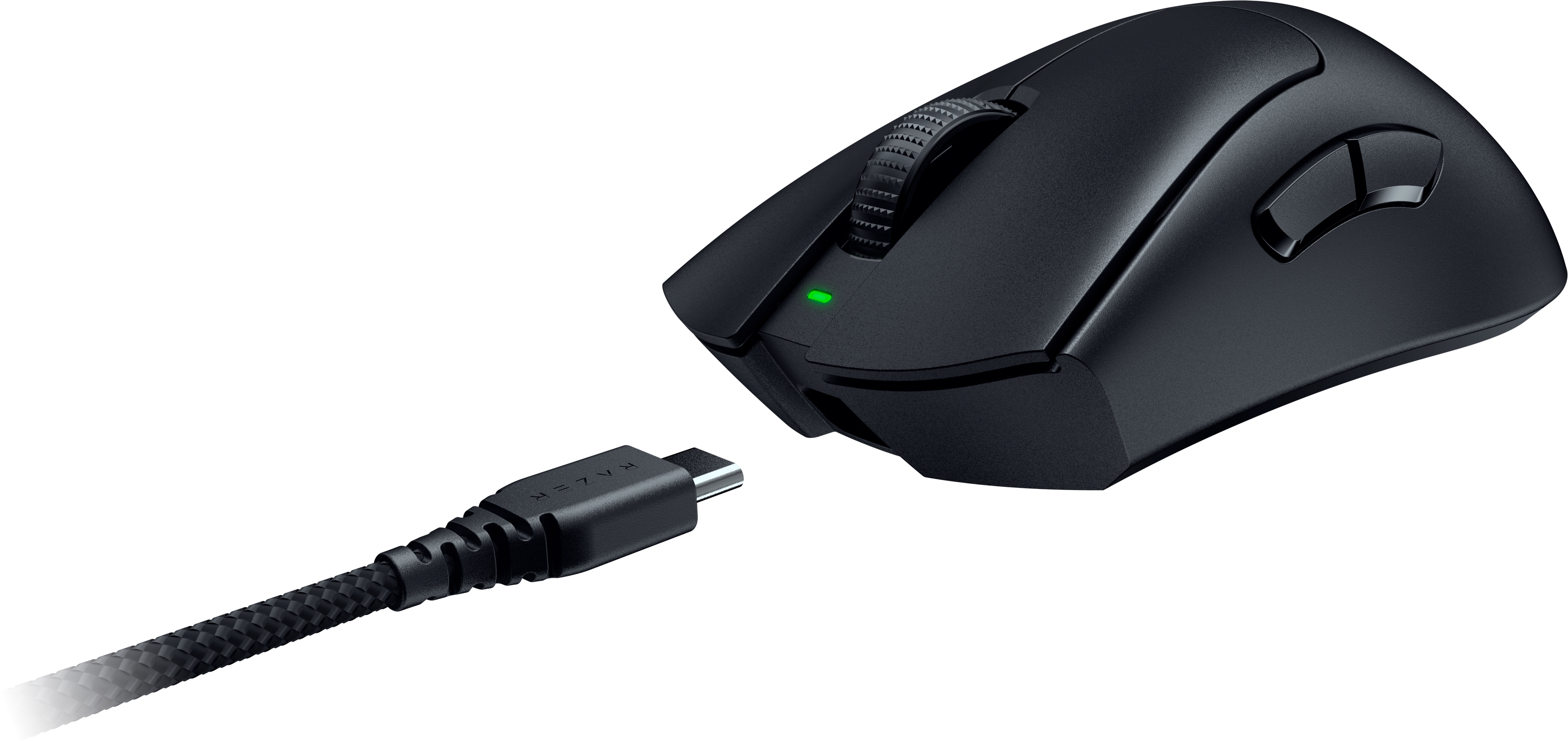 Игровая мышь Razer DeathAdder V3 PRO and HyperPolling Wireless Dongle (RZ01-04630300-R3WL) фото3
