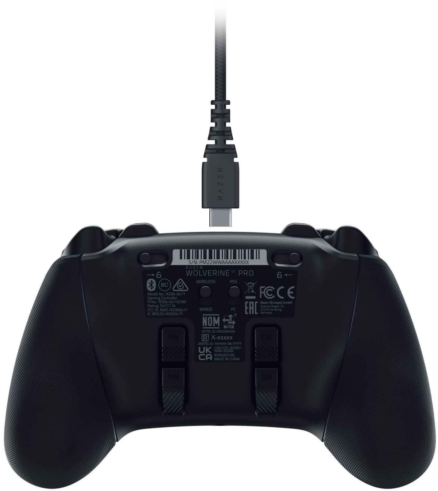 Геймпад Razer Wolverine V2 PRO for PS5 Black (RZ06-04710100-R3G1) фото5