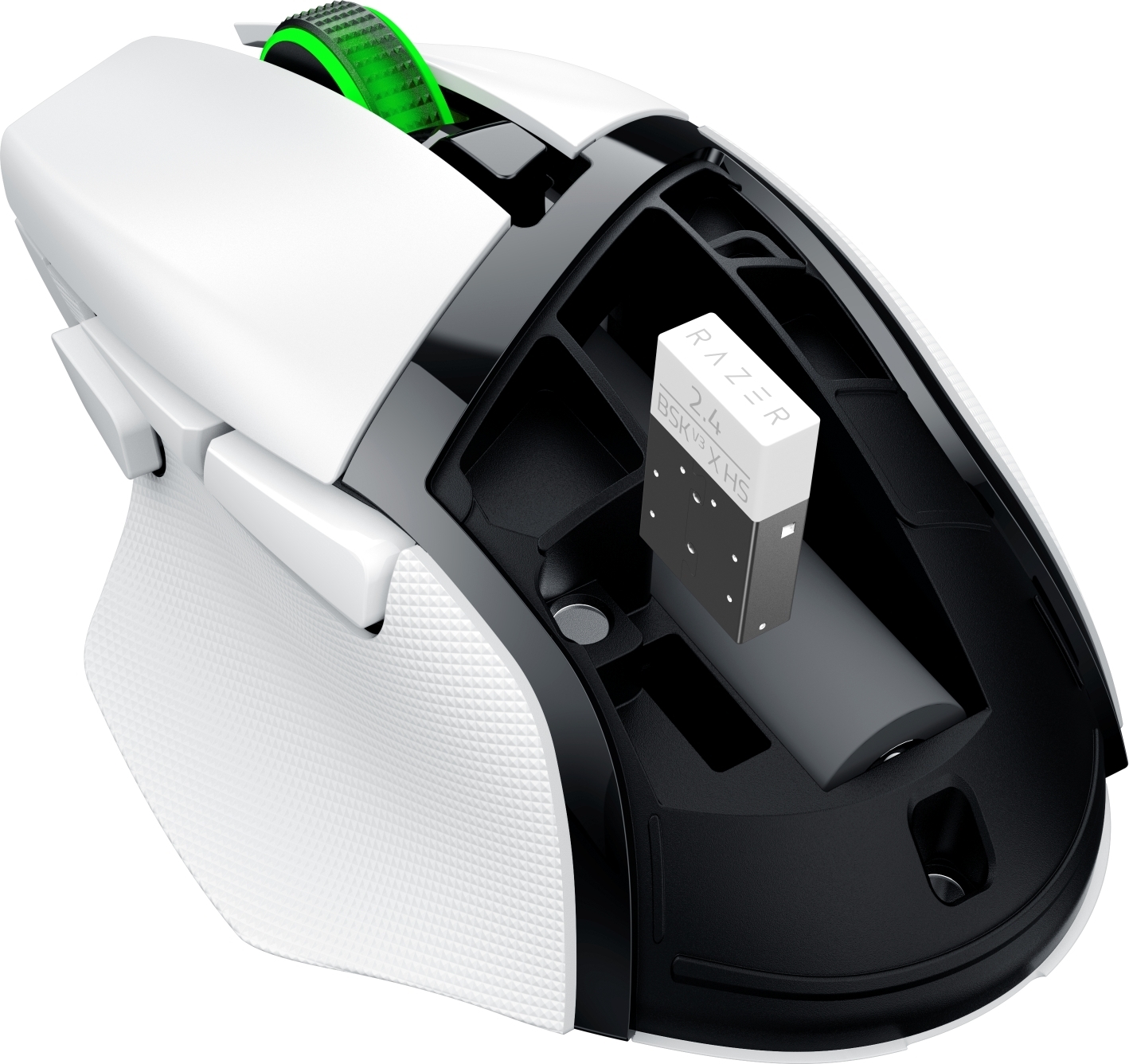 Игровая мышь Razer Basilisk V3 X HyperSpeed White (RZ01-04870300-R3G1) фото5