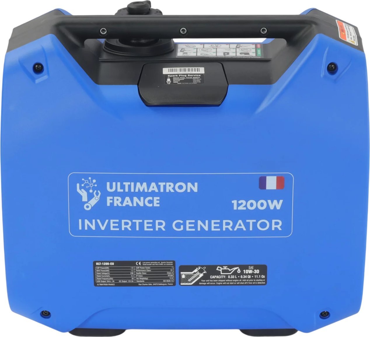 Инверторный генератор Ultimatron 1 кВт (ULT-1200-EU) фото2