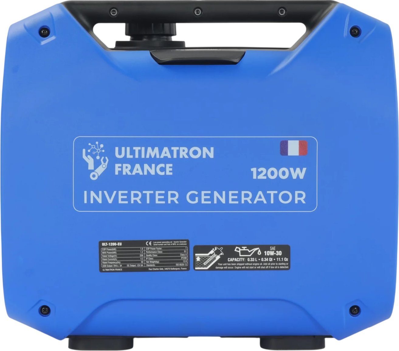Инверторный генератор Ultimatron 1 кВт (ULT-1200-EU) фото3