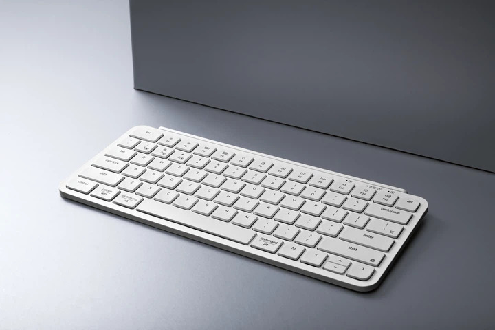 Клавиатура мембрана Keychron B1 Pro USB/WL/BT ivory white (B1P-K8) фото5