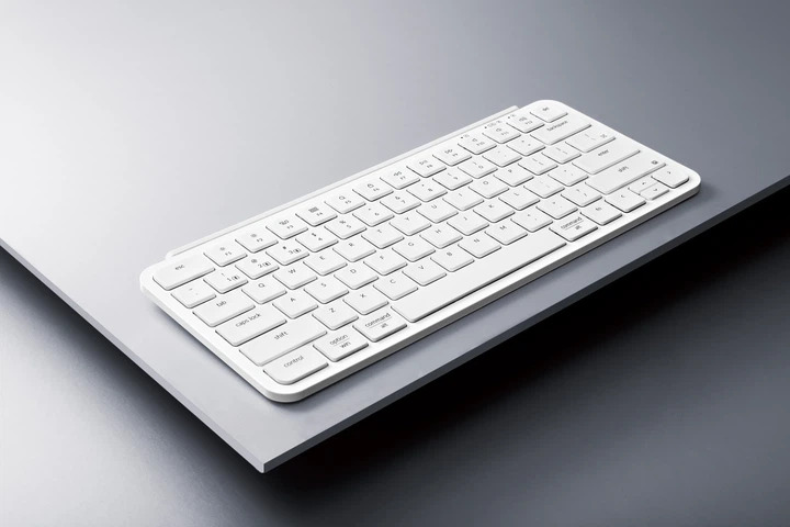 Клавиатура мембрана Keychron B1 Pro USB/WL/BT ivory white (B1P-K8) фото6