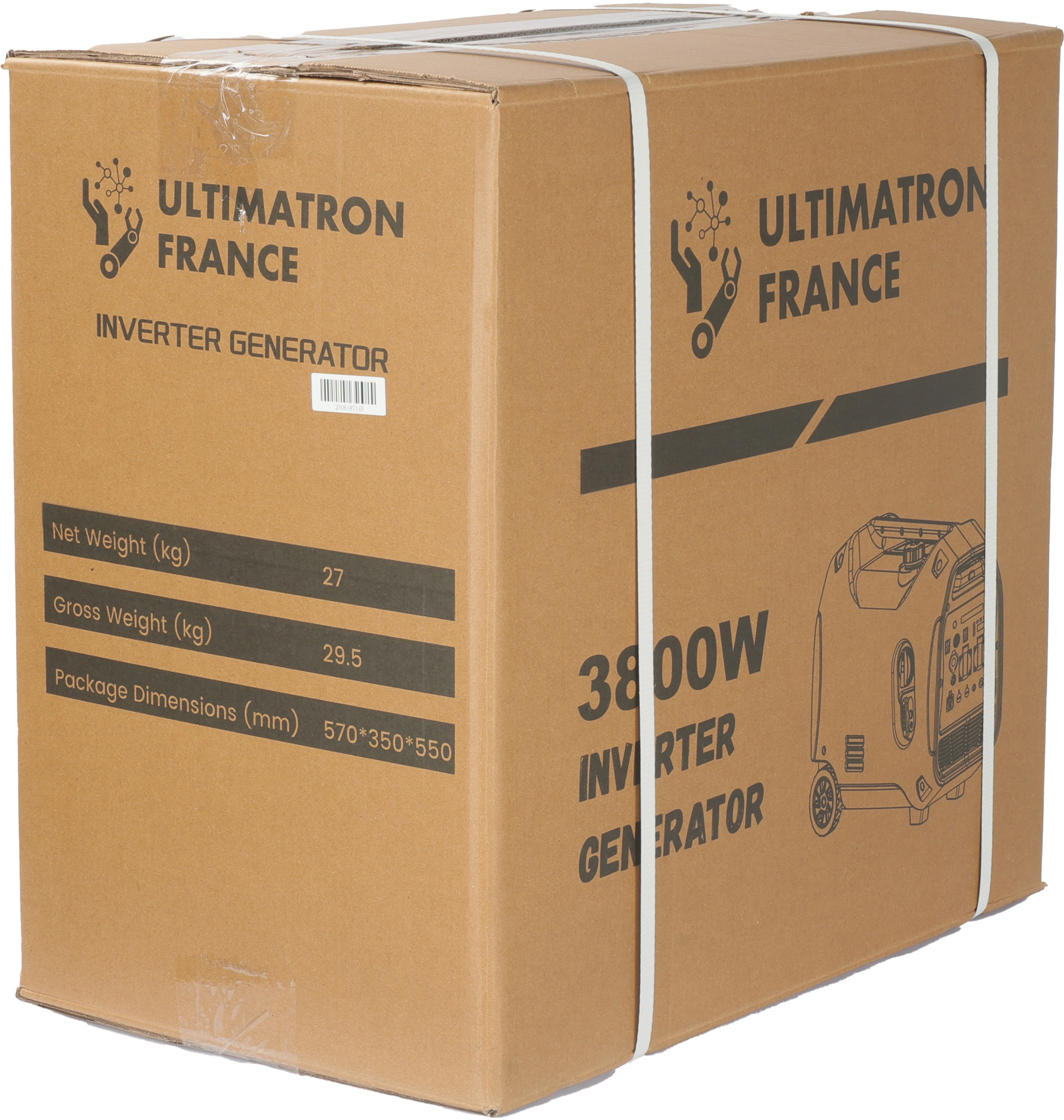 Инверторный генератор Ultimatron 3,5 кВт (ULT-3800-EU) фото22
