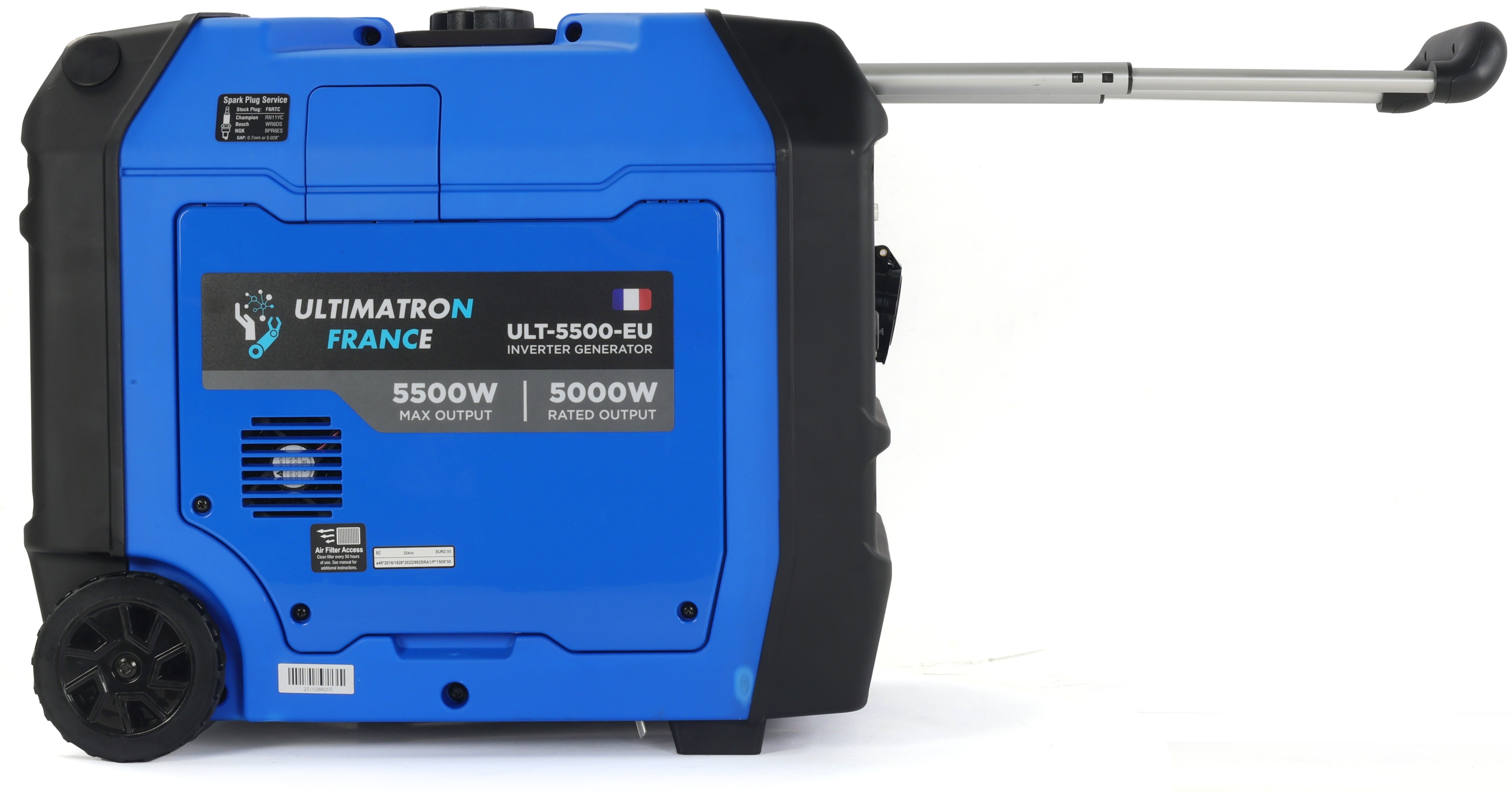 Инверторный генератор Ultimatron 5,0 кВт (ULT-5500-EU) фото13