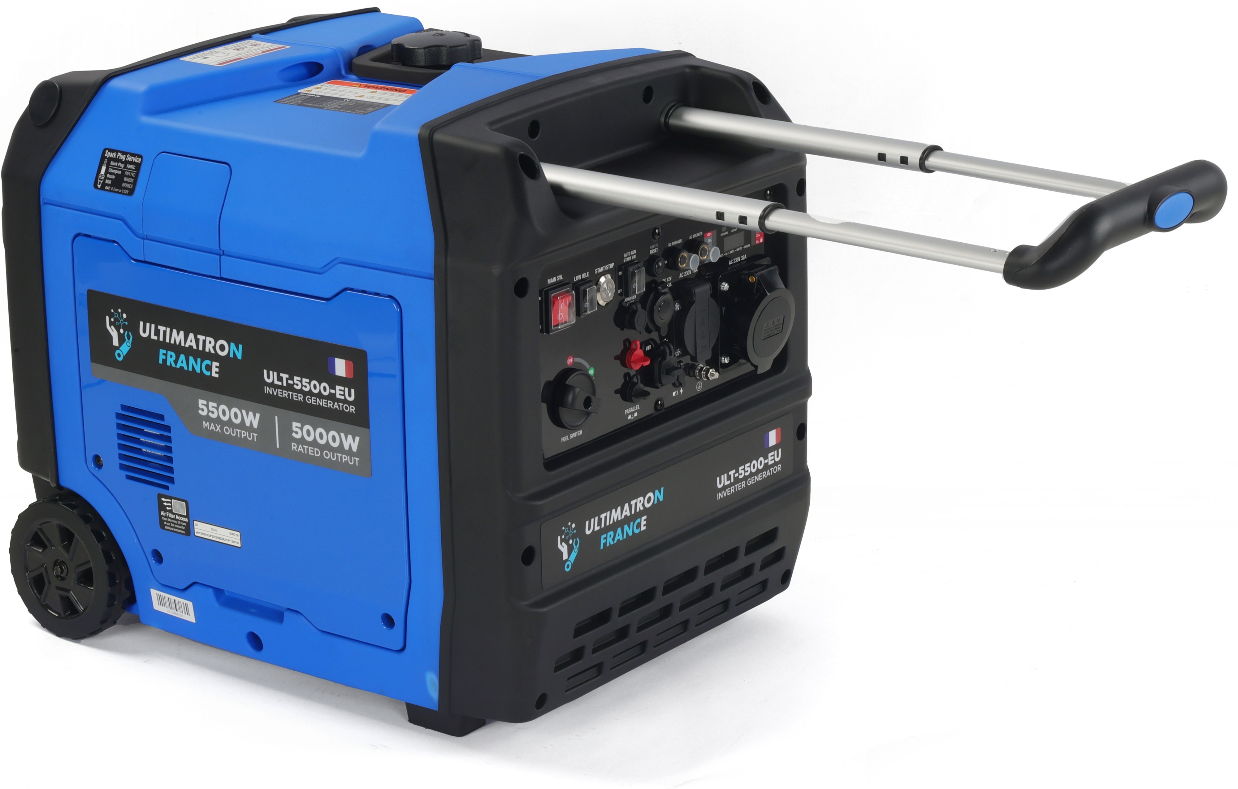 Инверторный генератор Ultimatron 5,0 кВт (ULT-5500-EU) фото15