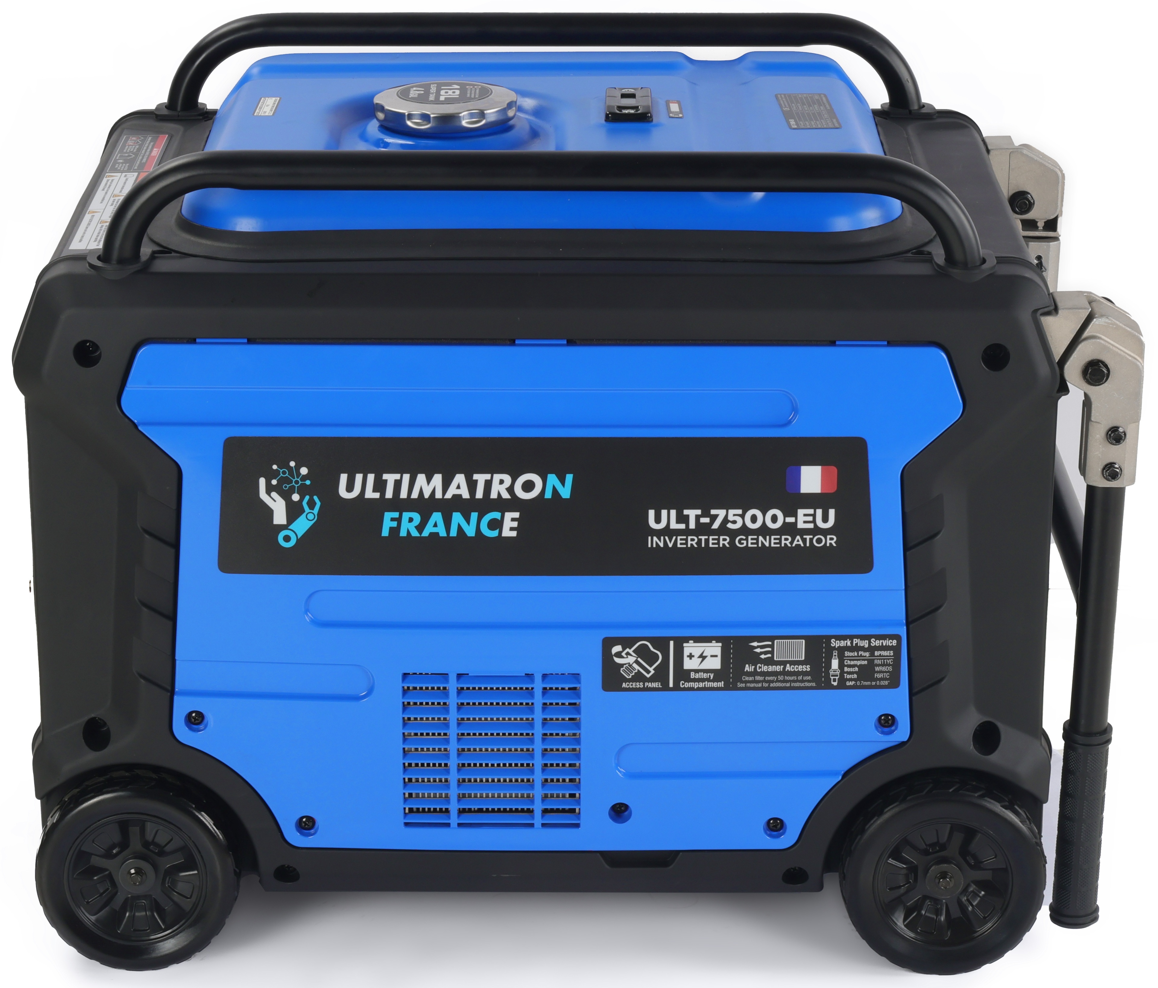 Инверторный генератор Ultimatron 7,2 кВт (ULT-7500-EU) фото6