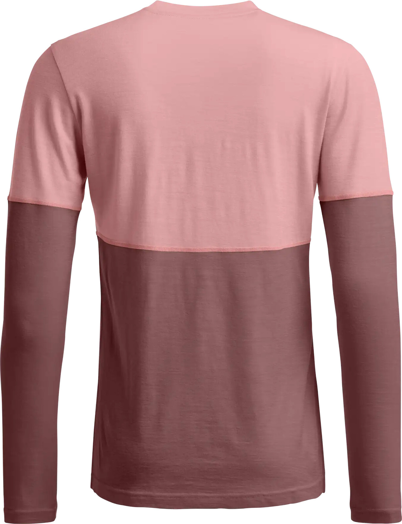 Термолонгслів жіночий Ortovox 185 Rock'n'Wool Long Sleeve S рожевий фото2