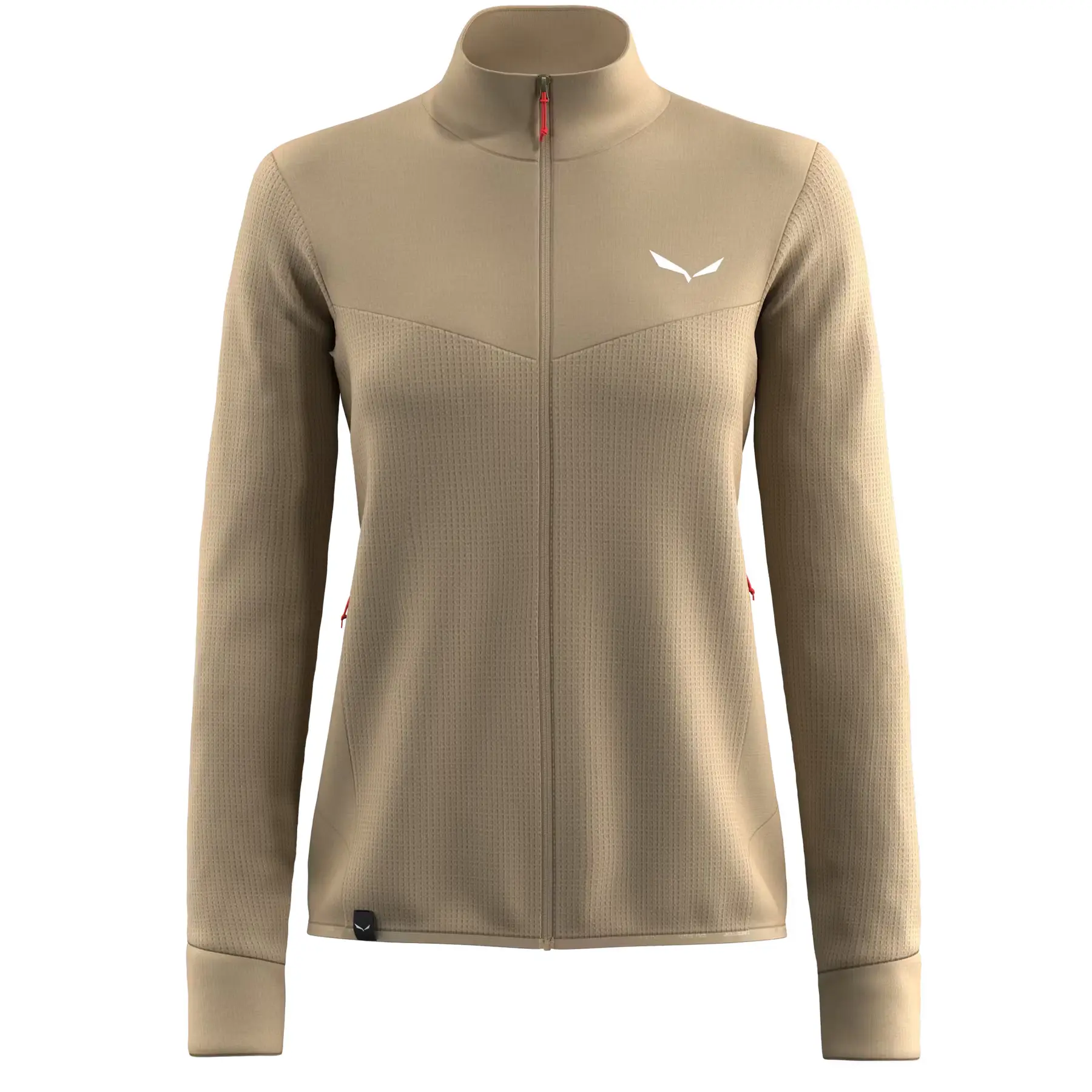 Кофта флисовая женская Salewa Puez Waffle Hyb PL 28860-7180 L бежевая фото2