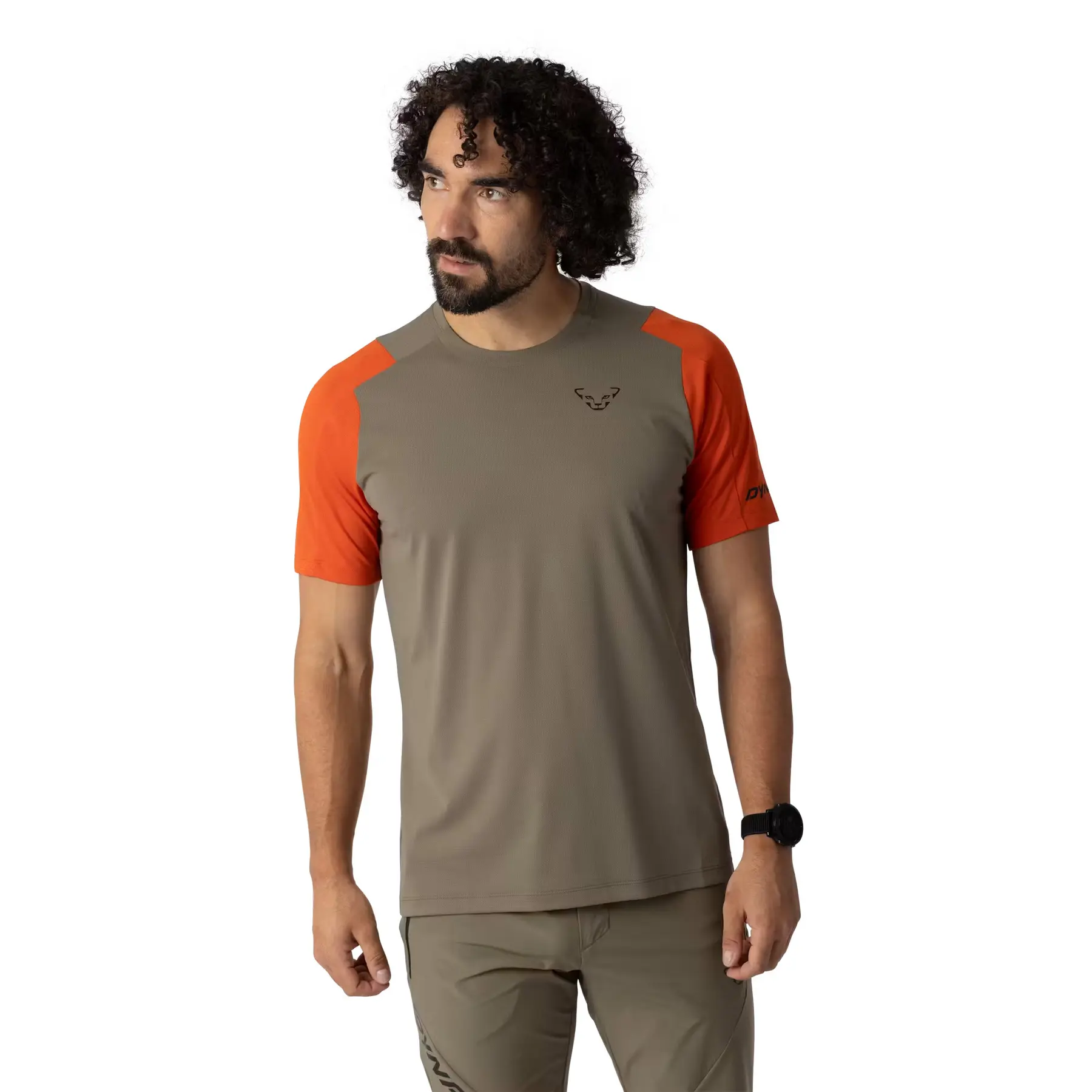 Футболка мужская Dynafit Transalper S/S Tee 71932-5492 XL коричневая фото2