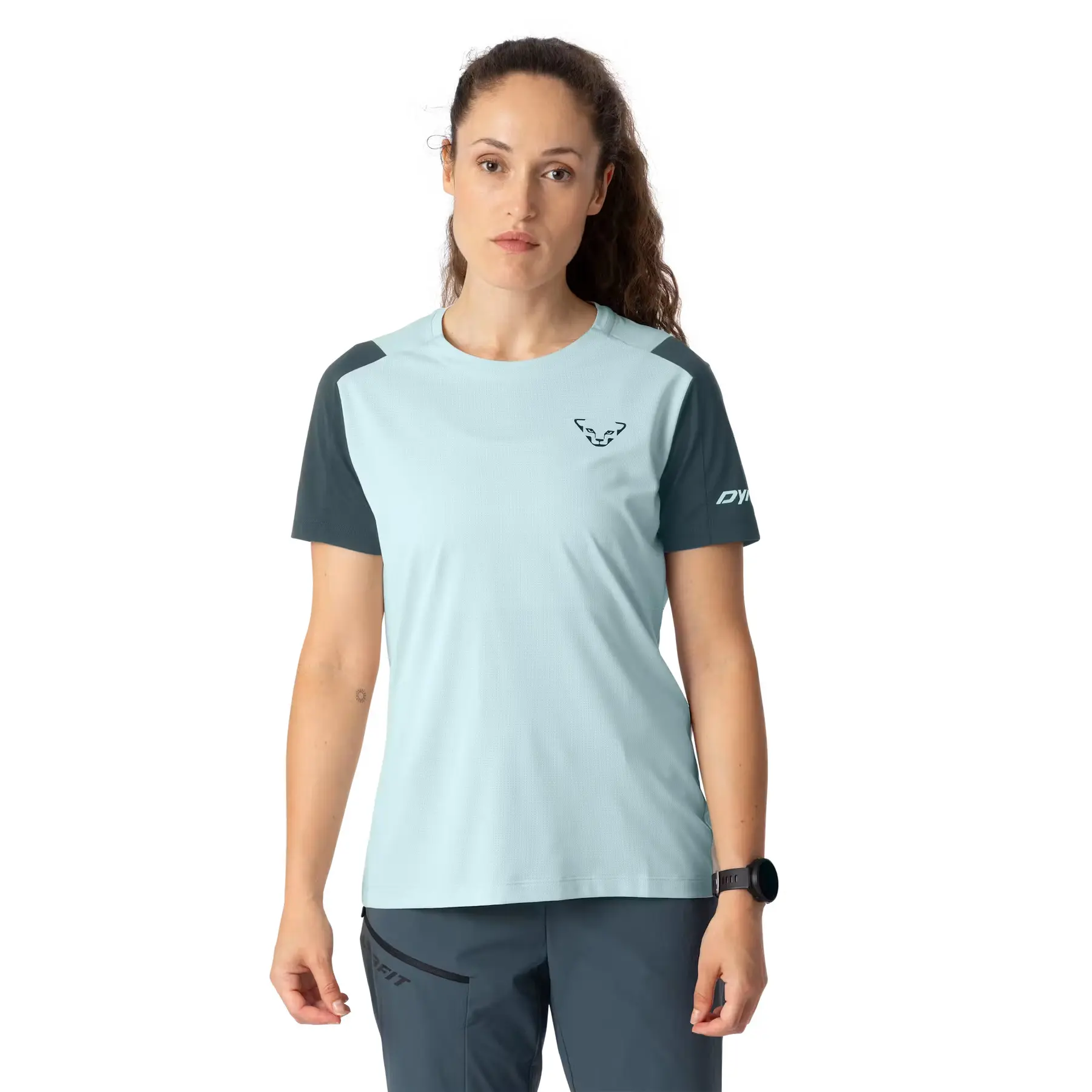 Футболка женская Dynafit Transalper S/S Tee 71933-3181 XS синяя фото2