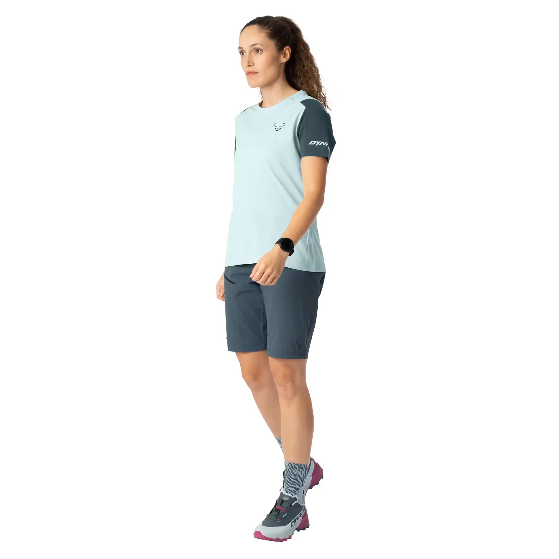 Футболка женская Dynafit Transalper S/S Tee 71933-3181 XS синяя фото4