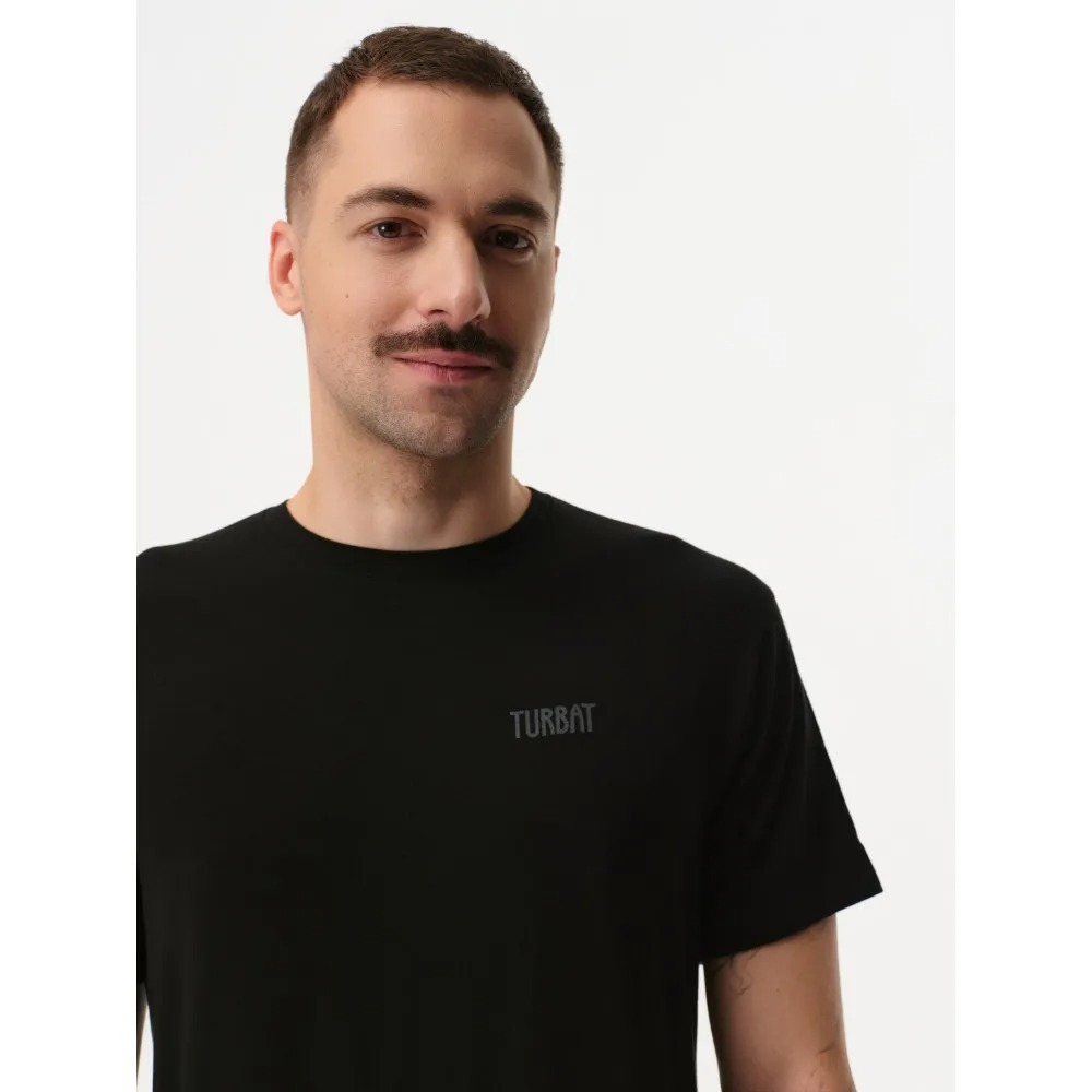 Футболка чоловіча Turbat Logo 3XL чорна фото3