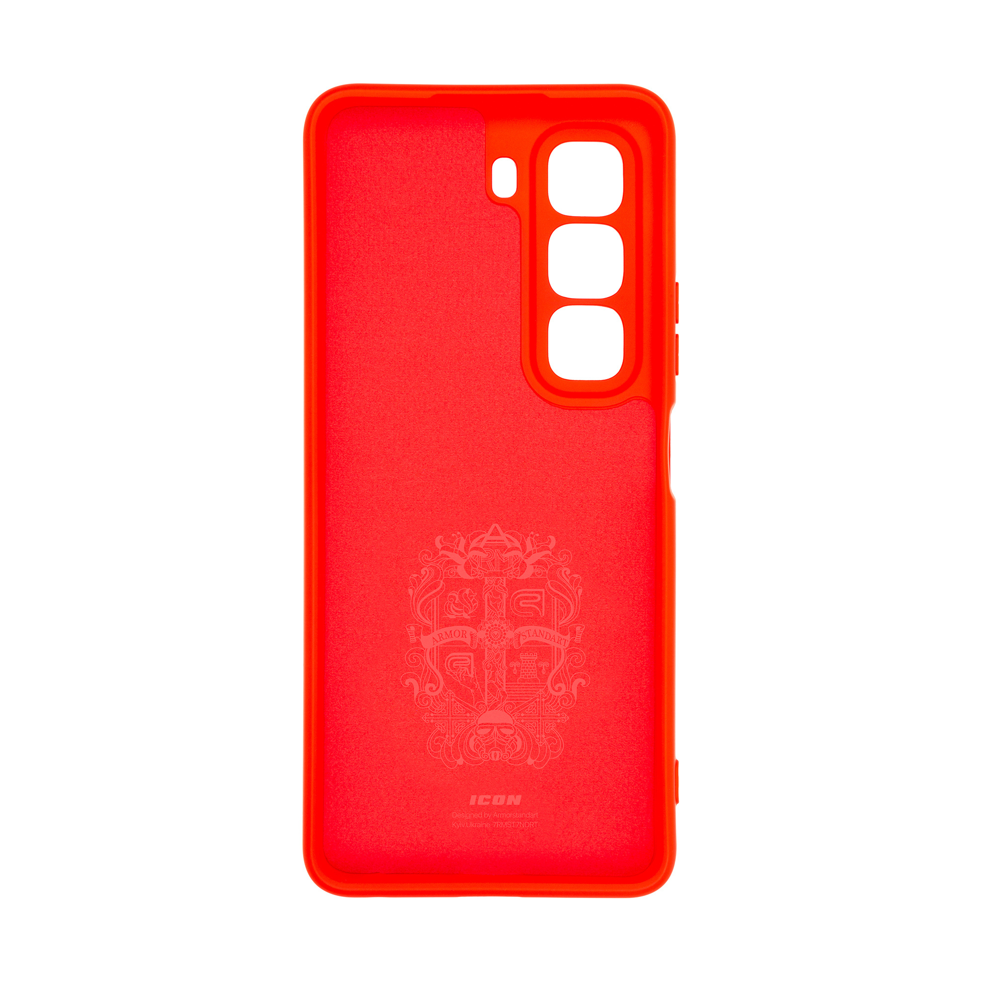 Чехол ArmorStandart ICON для Infinix Hot 50 4G Camera cover Red (ARM80978) фото