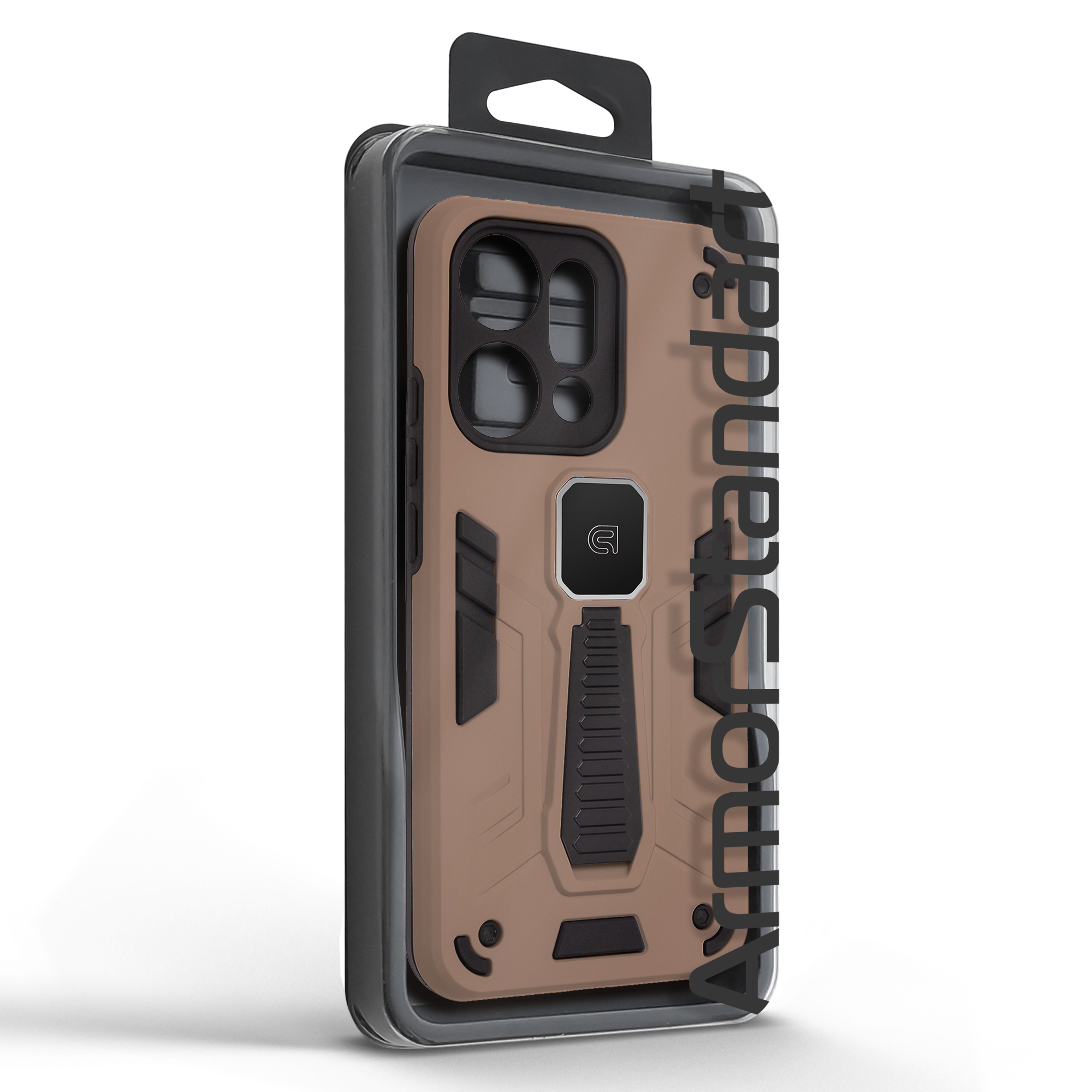 Чехол ArmorStandart Proover для OPPO Reno14 Pro 5G Brown (ARM87180) фото3