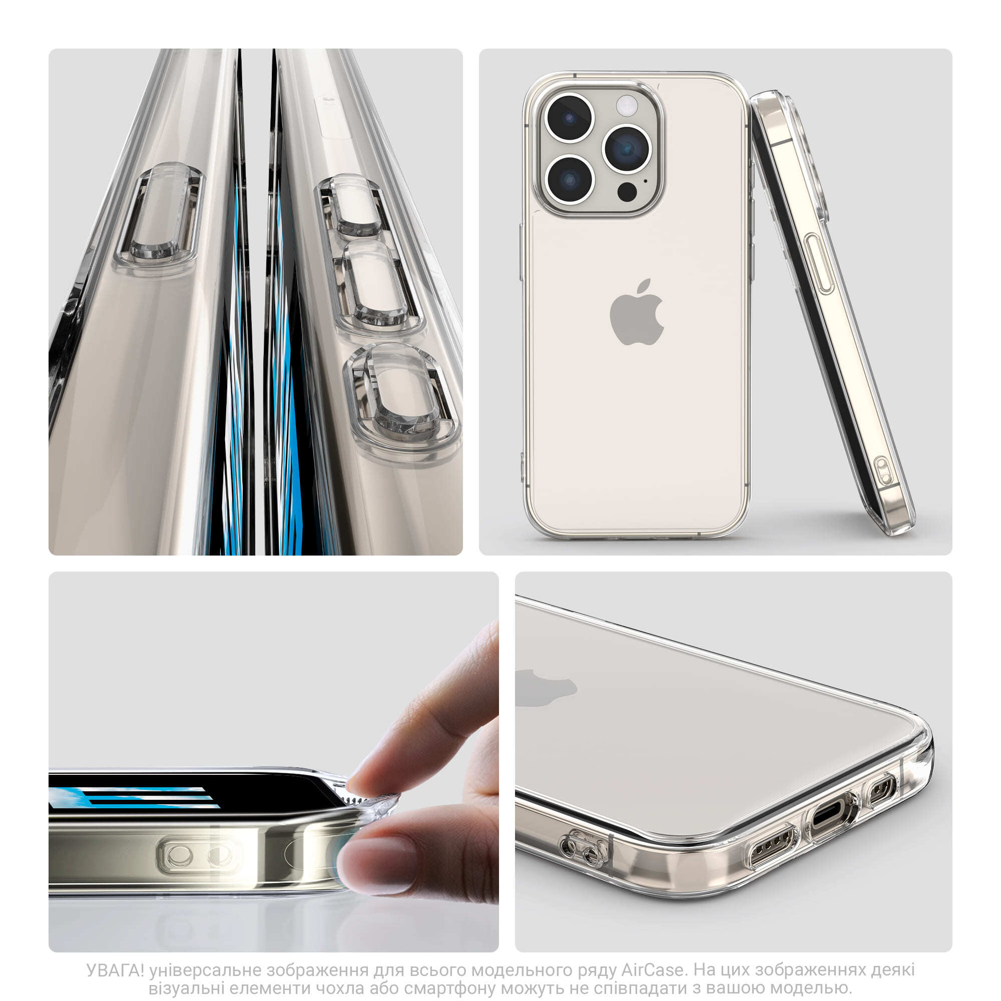 Чехол ArmorStandart Air для Honor X8a Clear (ARM69386) фото4