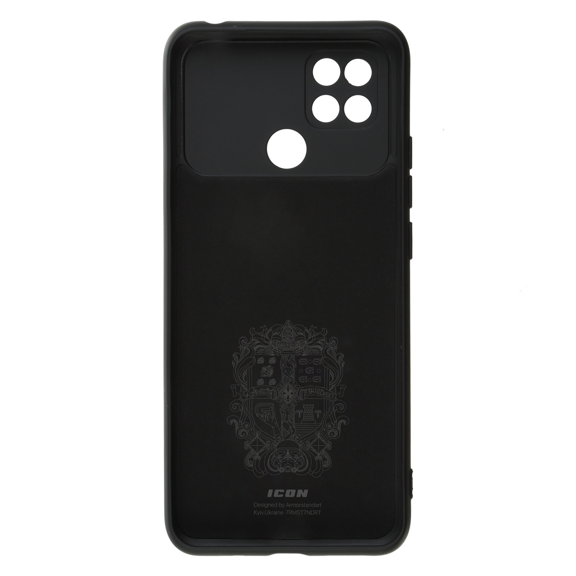 Чехол ArmorStandart ICON для Xiaomi Poco C40 Camera cover Black (ARM62672) фото