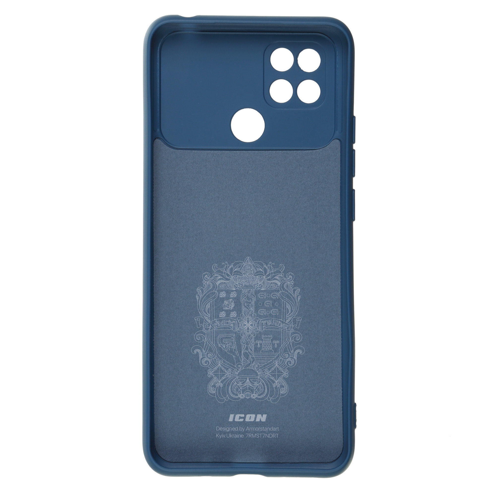Чехол ArmorStandart ICON для Xiaomi Poco C40 Camera cover Dark Blue (ARM62673) фото2