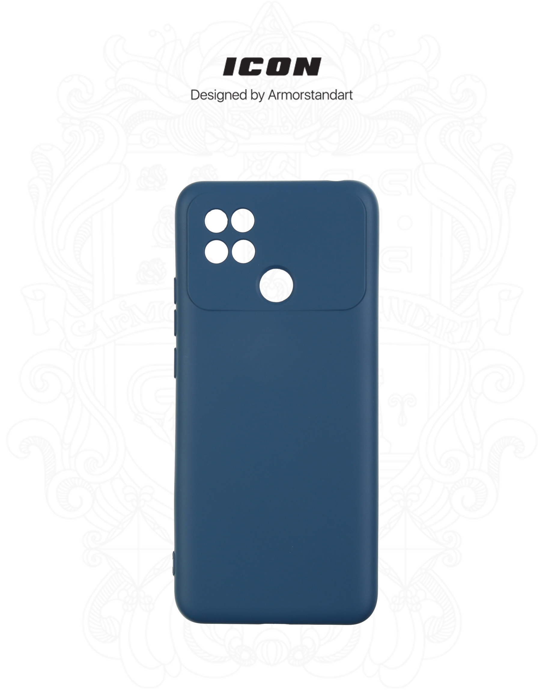 Чехол ArmorStandart ICON для Xiaomi Poco C40 Camera cover Dark Blue (ARM62673) фото3