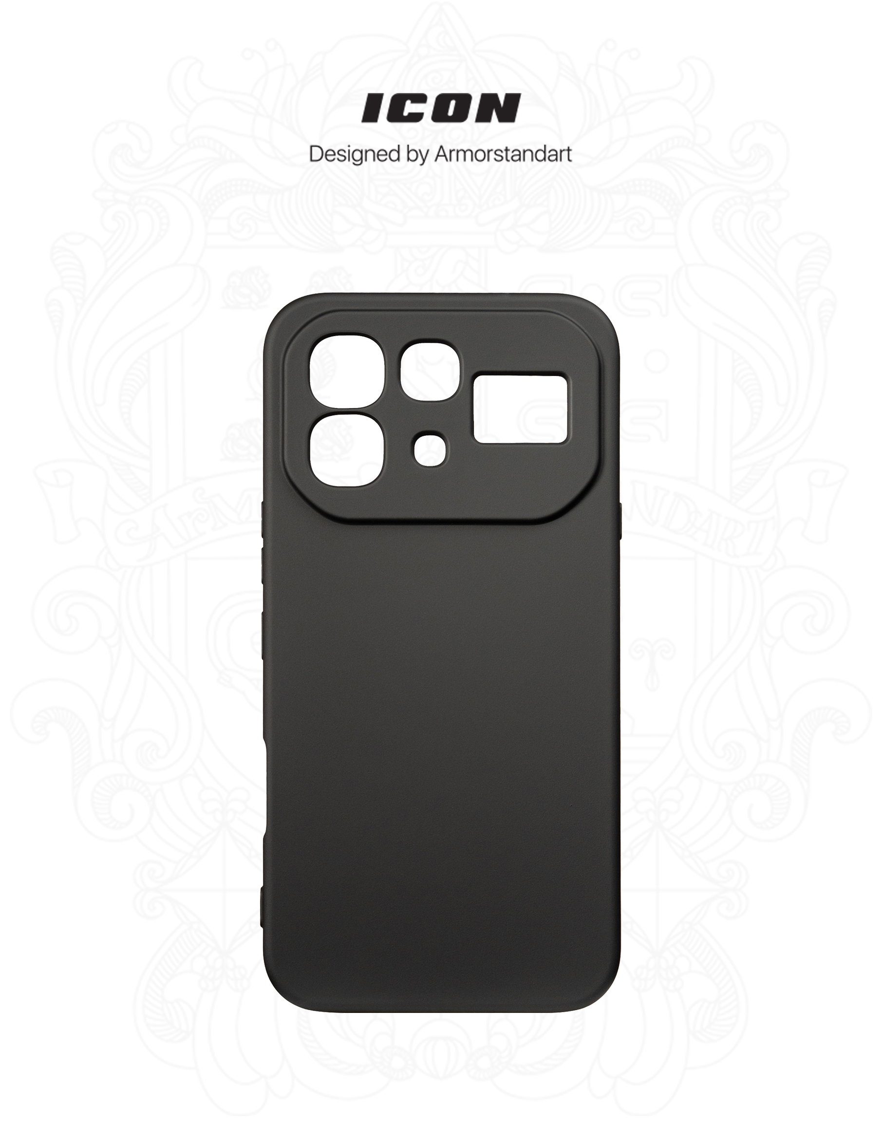 Чехол ArmorStandart ICON для Infinix Note 60 5G Camera cover Black (ARM91853) фото