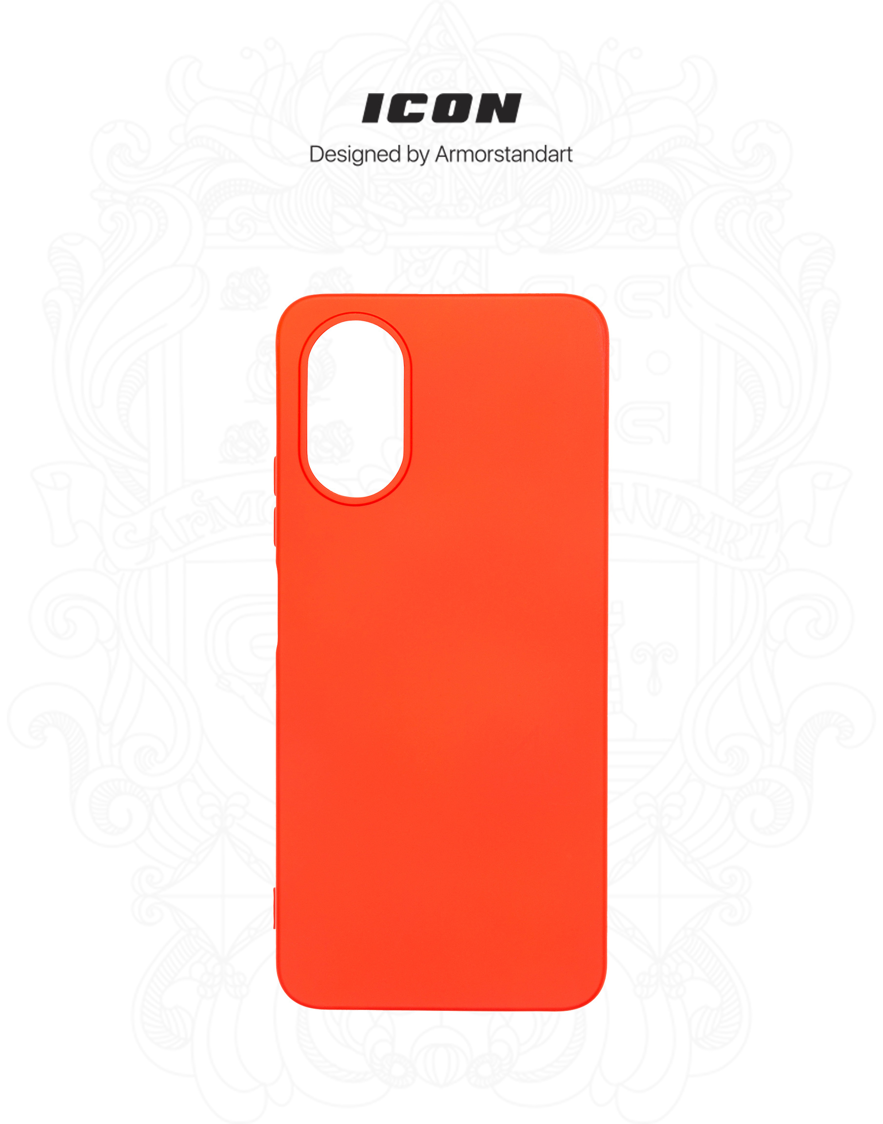 Чехол ArmorStandart ICON для OPPO A18 4G / A38 4G Red (ARM71032) фото3