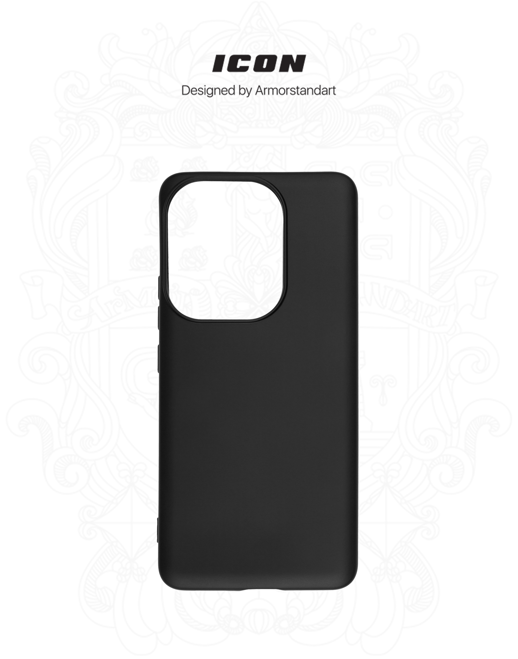 Чехол ArmorStandart ICON для Xiaomi Poco F6 Black (ARM73512) фото3