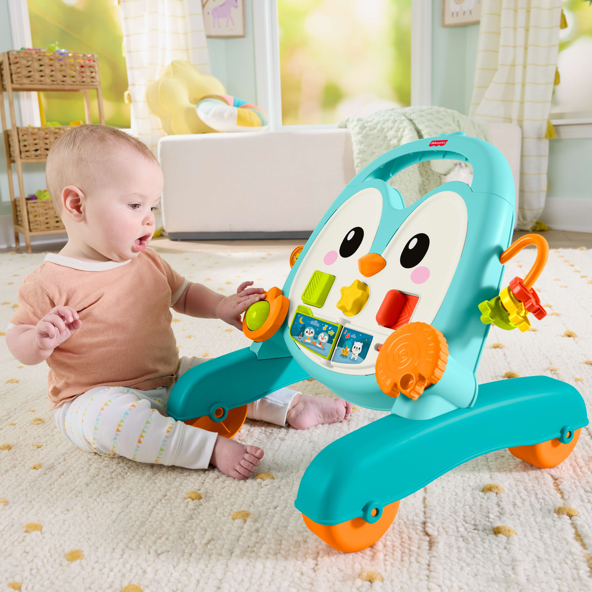 Интерактивные ходунки Пингвеня Fisher-Price (JHF74) фото6