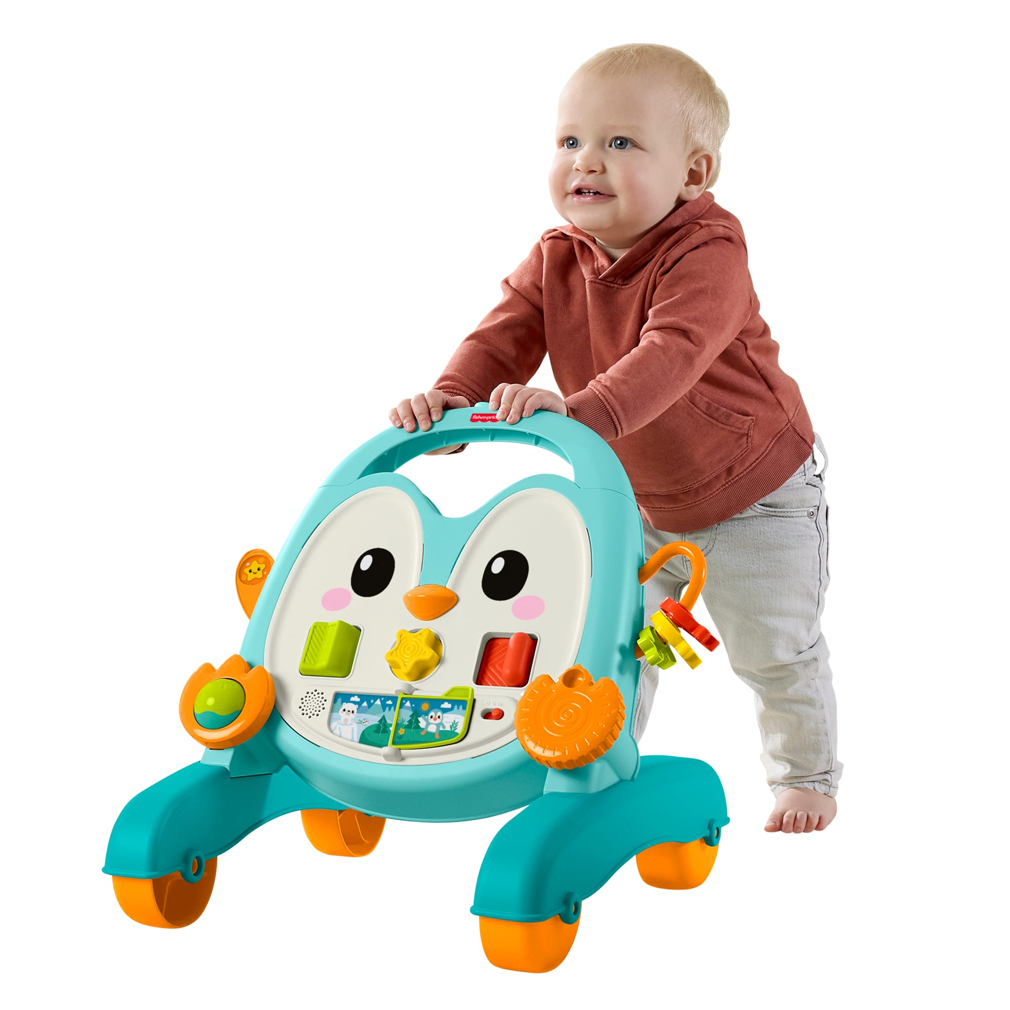 Интерактивные ходунки Пингвеня Fisher-Price (JHF74) фото5