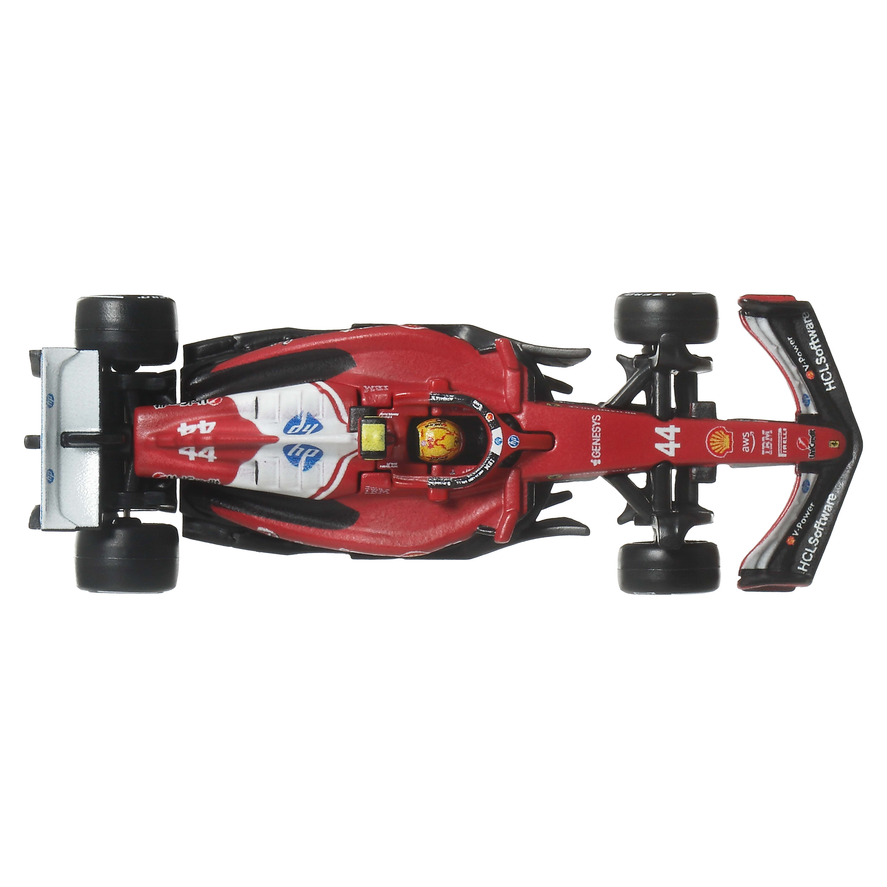 Коллекционный болид Ferrari Lewis Hamilton #44 Formula 1 Hot Wheels (JKD86) фото2