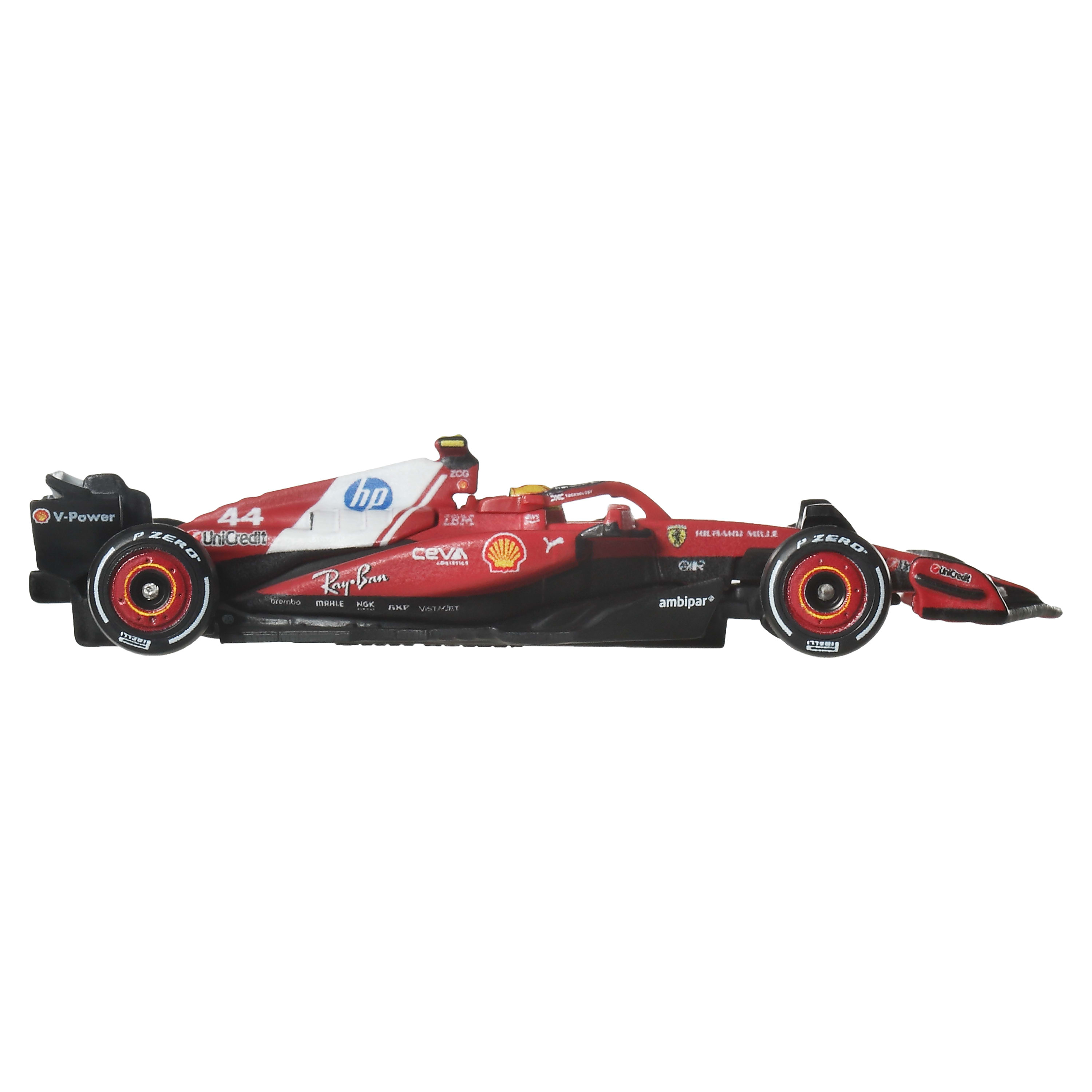 Коллекционный болид Ferrari Lewis Hamilton #44 Formula 1 Hot Wheels (JKD86) фото4