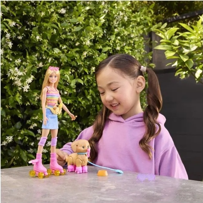 Набір Barbie Катання з хвостатим другом – блондинка (JMJ44) фото9