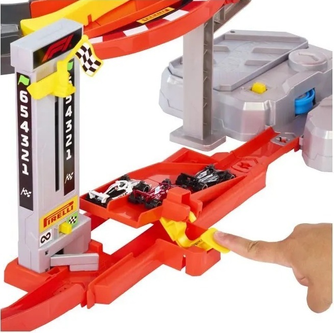 Набір Перегони на швидкісному спуску Формула 1 Hot Wheels (JMC90) фото4