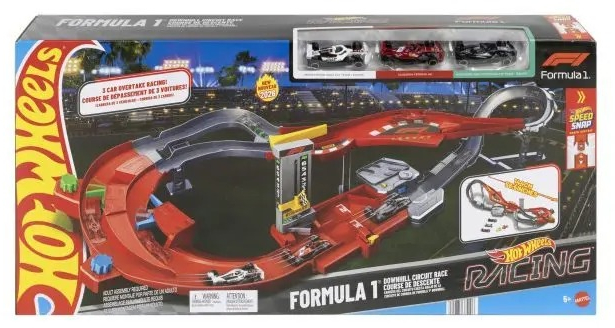 Набір Перегони на швидкісному спуску Формула 1 Hot Wheels (JMC90) фото8