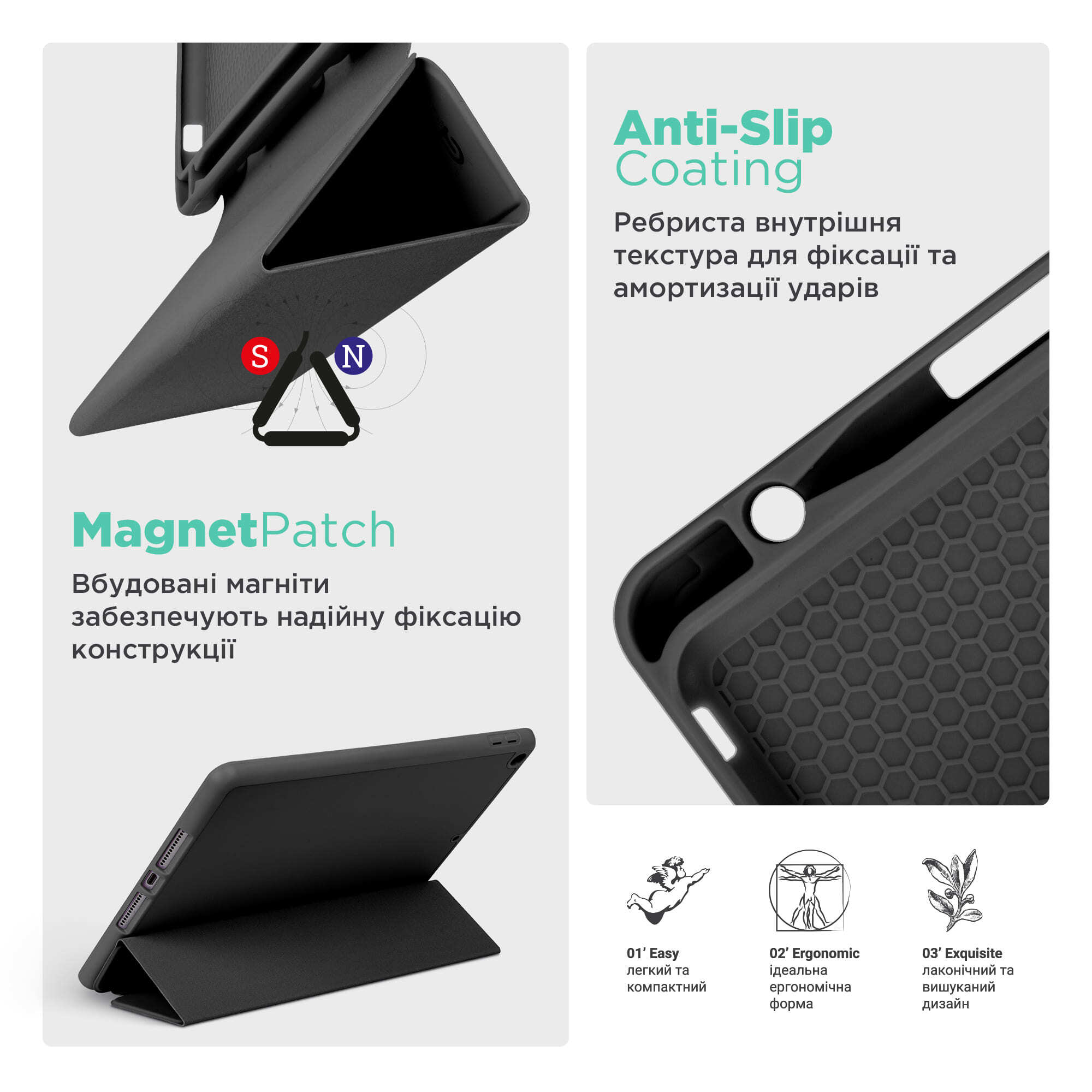 Чехол ArmorStandart Smart Fold Pen для Lenovo Idea Tab Black (ARM89515) фото7