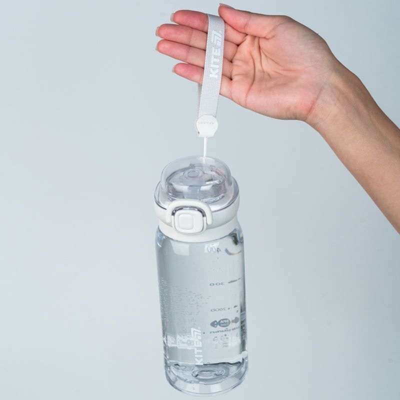 Пляшка для води Kite Kite 500 мл, біла (K26-1316-1) фото