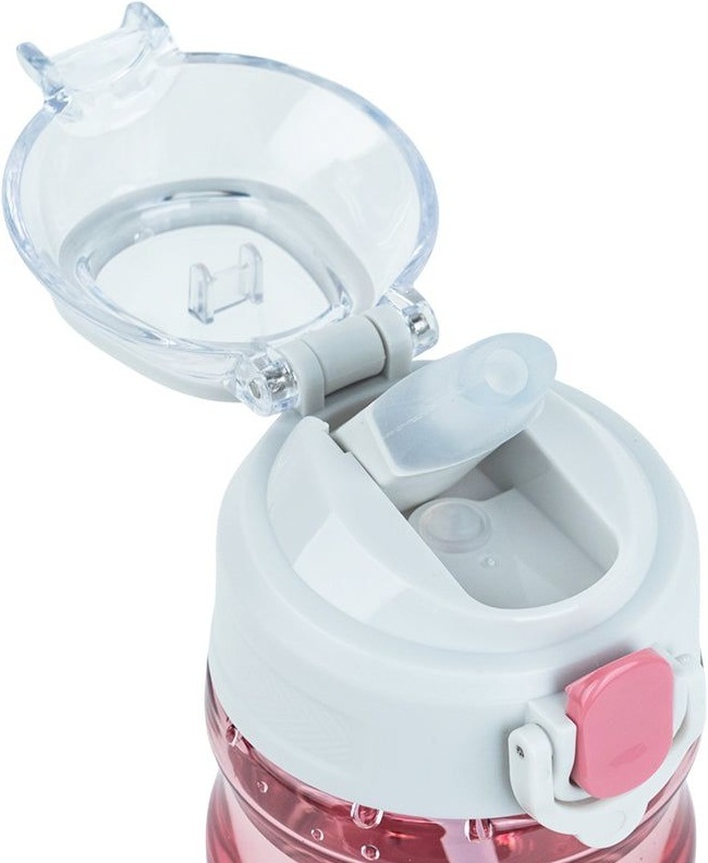 Пляшка для води Kite 630 мл, рожево-сіра (K26-1315-2) фото4