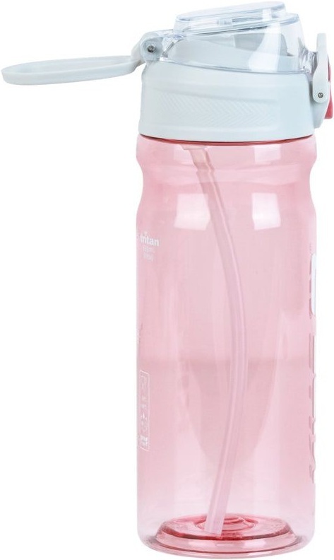 Пляшка для води Kite 630 мл, рожево-сіра (K26-1315-2) фото3